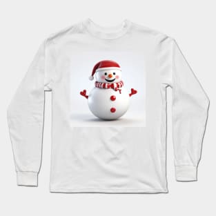 Christmas's snow man Long Sleeve T-Shirt